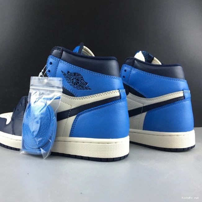 Jordan High 1 Air OG 555088-140 Obsidian Retro 0611